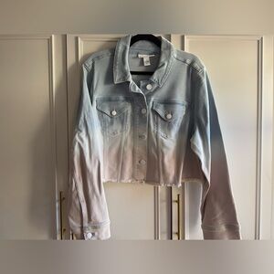 Lane Bryant Light Blue Denim Jacket